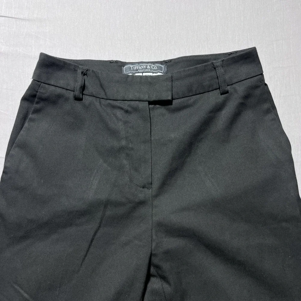 Tiffany & Co Wardrobe Pants Womens 2 Straight‎ Leg Dress Trouser Slacks